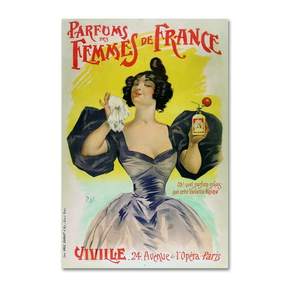 Trademark Fine Art 'Ads-008' Canvas Art by Vintage Lavoie