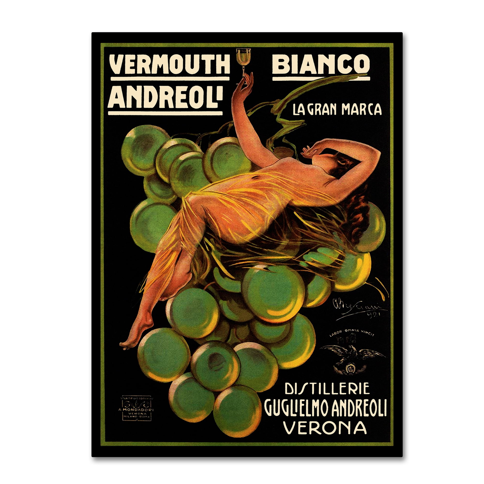 Trademark Fine Art 'Ads-0081' Canvas Art by Vintage Lavoie