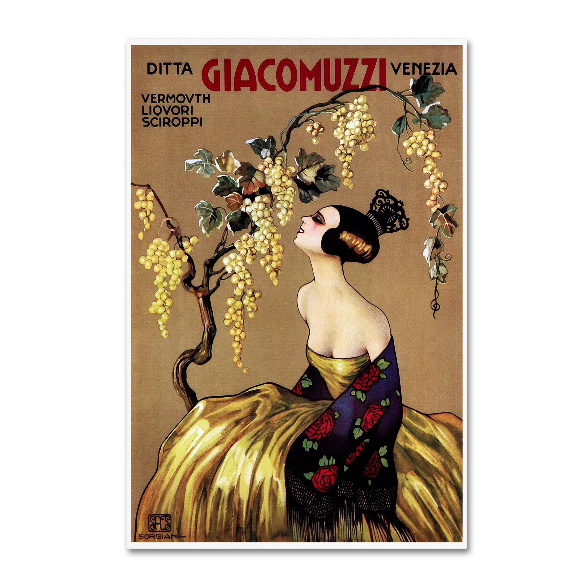 Trademark Fine Art 'Ads-0082' Canvas Art by Vintage Lavoie