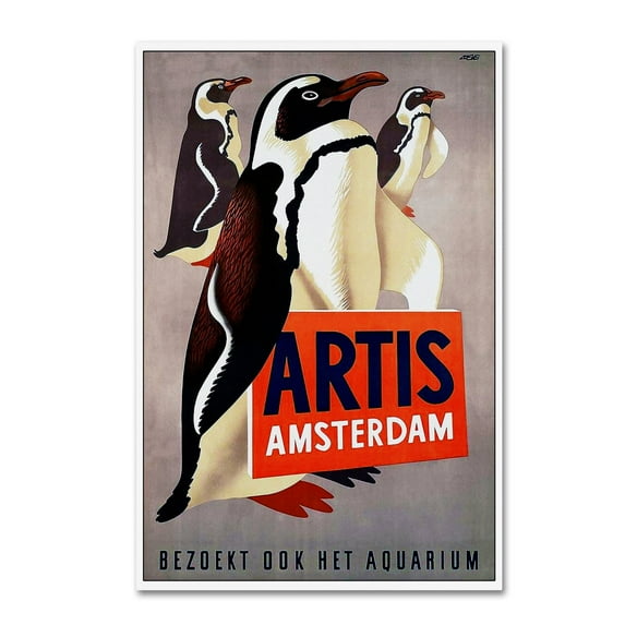 Trademark Fine Art 'Ads Local 14' Canvas Art by Vintage Lavoie