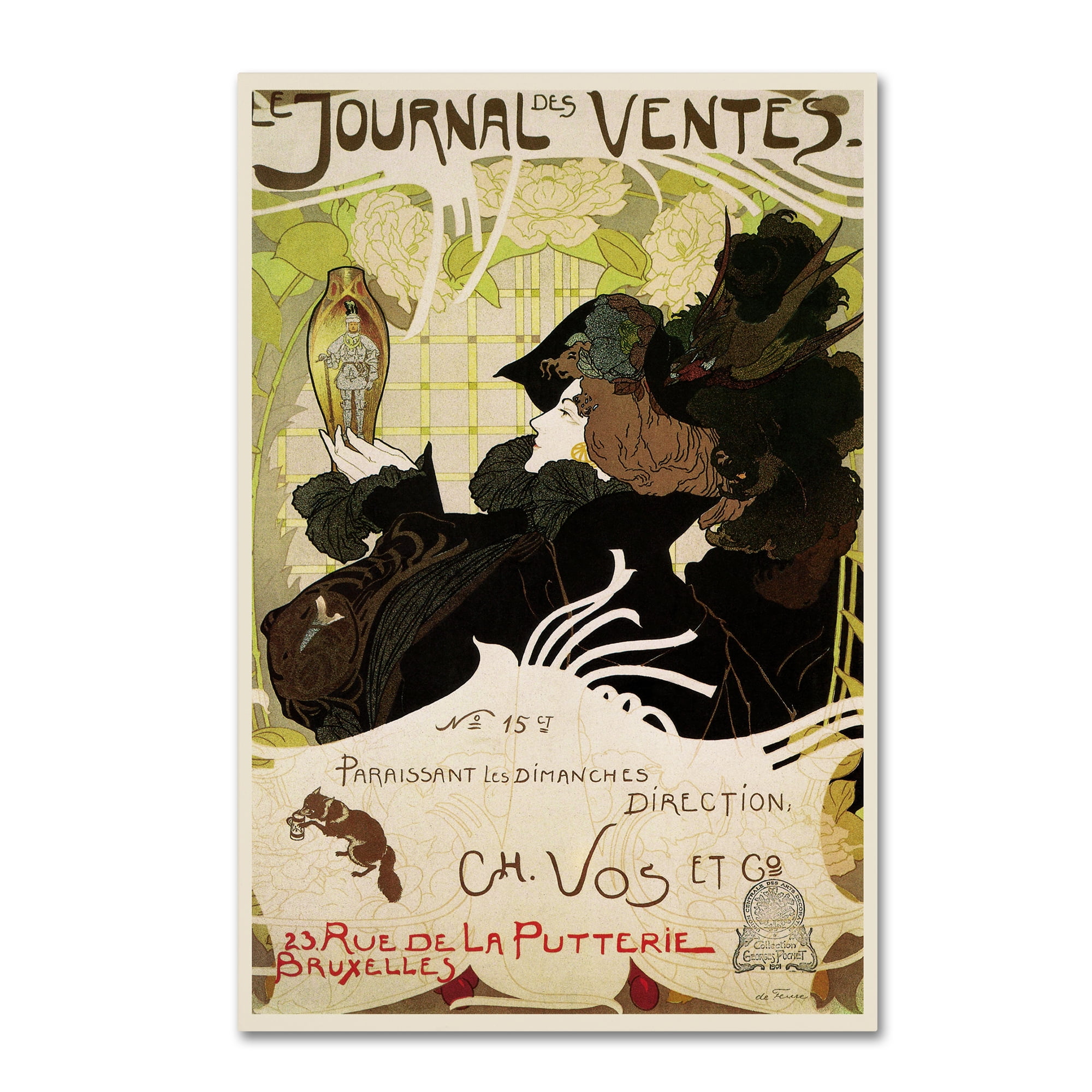 Trademark Fine Art 'Ads Publishing 2' Canvas Art by Vintage Lavoie
