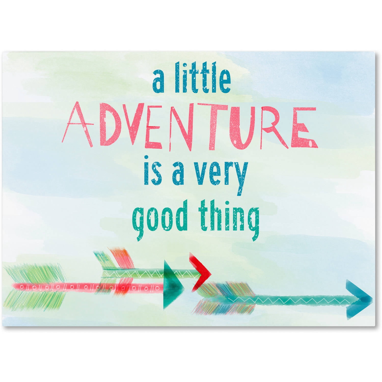 Trademark Fine Art "Adventure" Canvas Art by Lisa Powell Braun
