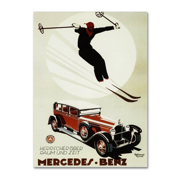 Trademark Fine Art 'Advertisement' Canvas Art by Lantern Press