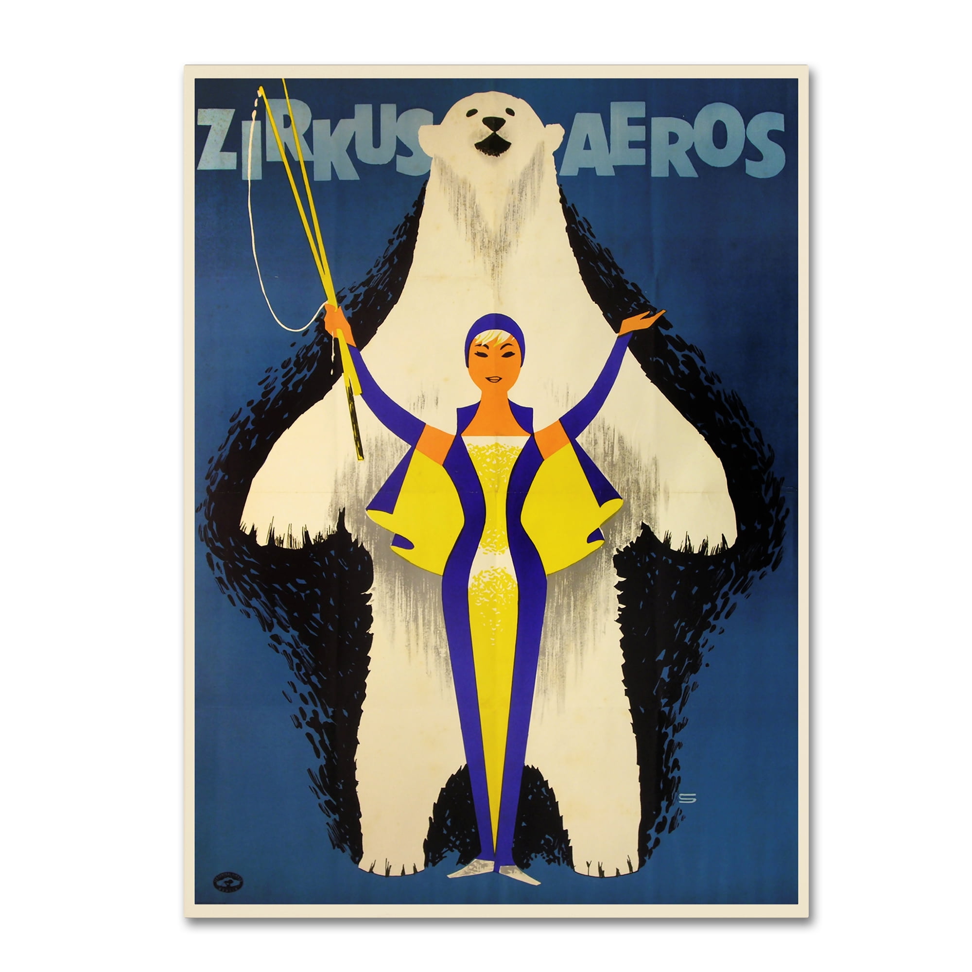 Trademark Fine Art 'Aero Circus' Canvas Art by Vintage Apple Collection