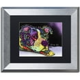 thumbnail image 1 of Trademark Fine Art "Affection" Canvas Art by Dean Russo, Black Matte, Silver Frame, 1 of 4