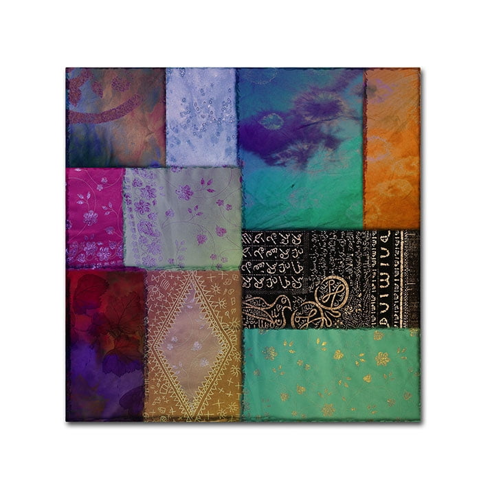Trademark Fine Art "Afrikan Batik I" Canvas Art by Color Bakery