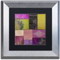 thumbnail image 1 of Trademark Fine Art "Afrikan Batik II" Canvas Art by Color Bakery Black Matte, Silver Frame, 1 of 1