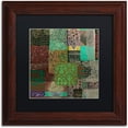thumbnail image 1 of Trademark Fine Art "Afrikan Batik III" Canvas Art by Color Bakery Black Matte, Wood Frame, 1 of 1