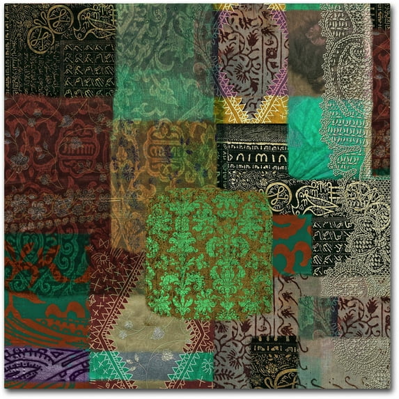 Trademark Fine Art "Afrikan Batik III" Canvas Art by Color Bakery