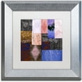 thumbnail image 1 of Trademark Fine Art "Afrikan Batik IV" Canvas Art by Color Bakery White Matte, Silver Frame, 1 of 4