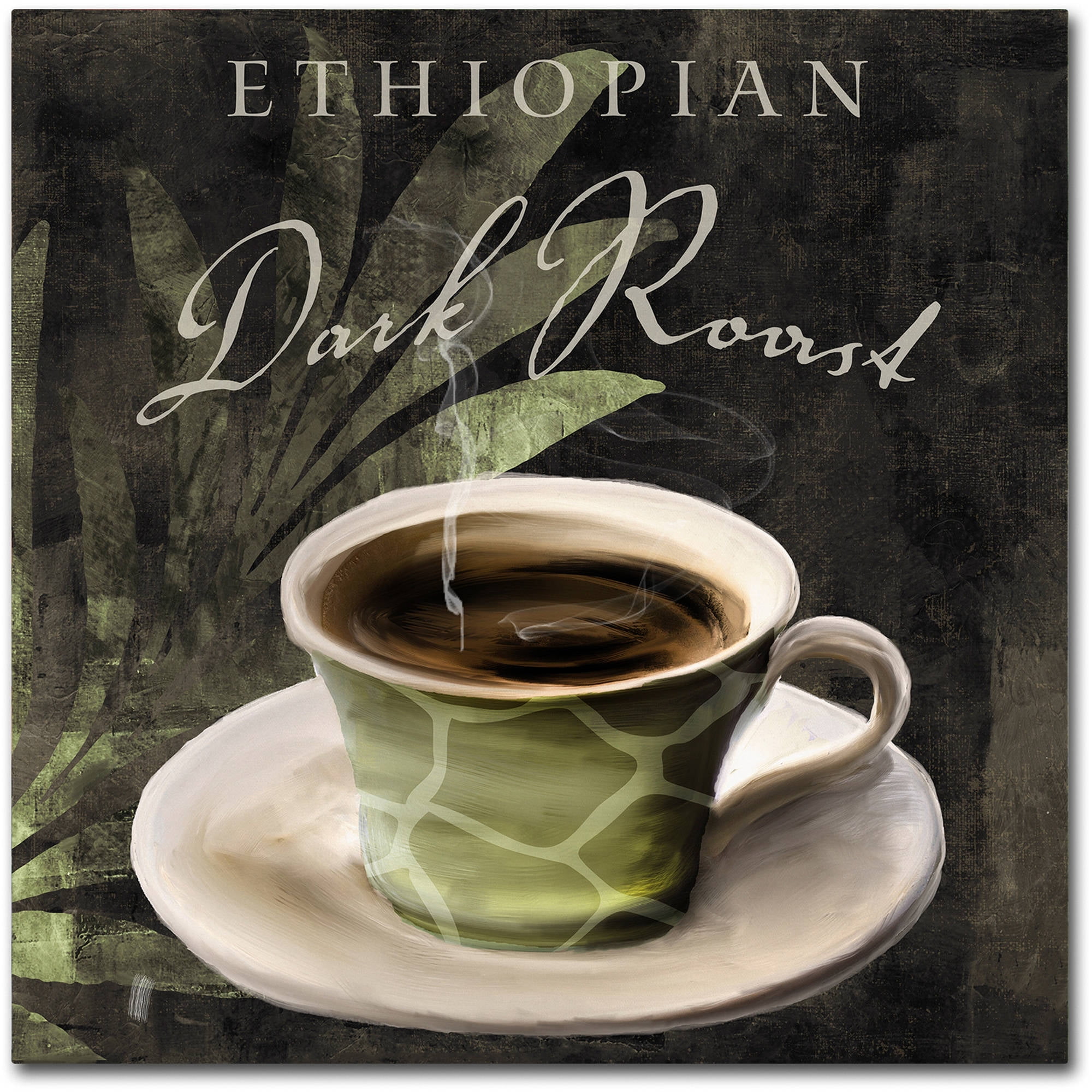 Trademark Fine Art "Afrikan Coffee III" Canvas Art by Color Bakery