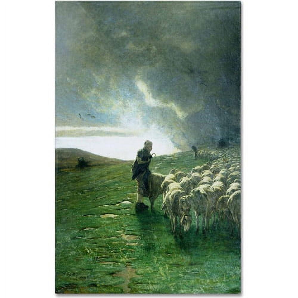 Trademark Fine Art "After Storm" Canvas Art by Giovanni Segantini