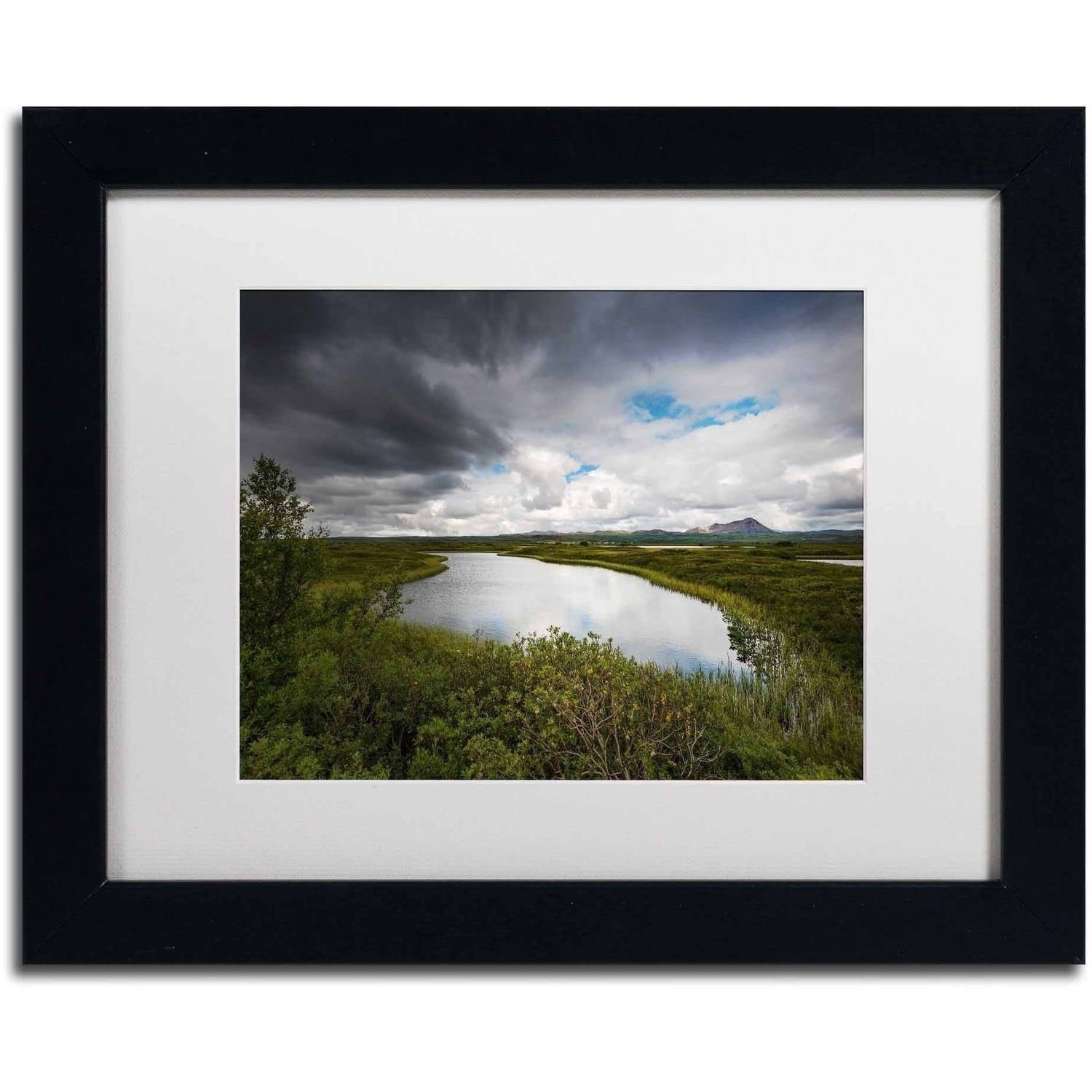 Trademark Fine Art 'After Thoughts' Canvas Art by Philippe Sainte-Laudy, White Matte, Black Frame