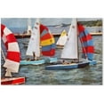 thumbnail image 1 of Trademark Fine Art "After the Regatta" Canvas Art by Michelle Calkins, 1 of 4