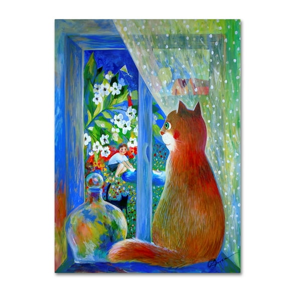 Trademark Fine Art 'After the Storm' Canvas Art by Oxana Ziaka