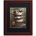 thumbnail image 1 of Trademark Fine Art "Afternoon Tea II" Canvas Art by Color Bakery Black Matte, Wood Frame, 1 of 4