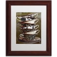 thumbnail image 1 of Trademark Fine Art "Afternoon Tea II" Canvas Art by Color Bakery White Matte, Wood Frame, 1 of 1