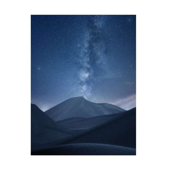 Trademark Fine Art Ahmed Sulaiman Alshehhi Dunes View Point Canvas Wall Art