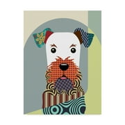 Trademark Fine Art 'Airedale Terrier Dog' Canvas Art by Lanre Adefioye