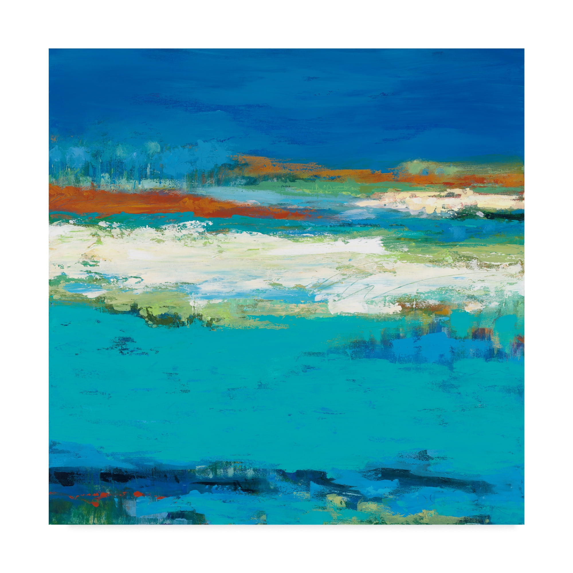 Trademark Fine Art 'Aisle of White' Canvas Art by Janet Bothne
