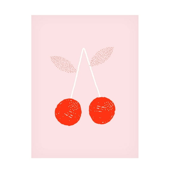 Trademark Fine Art Aislinn Simmonds  Cherries Canvas Wall Art