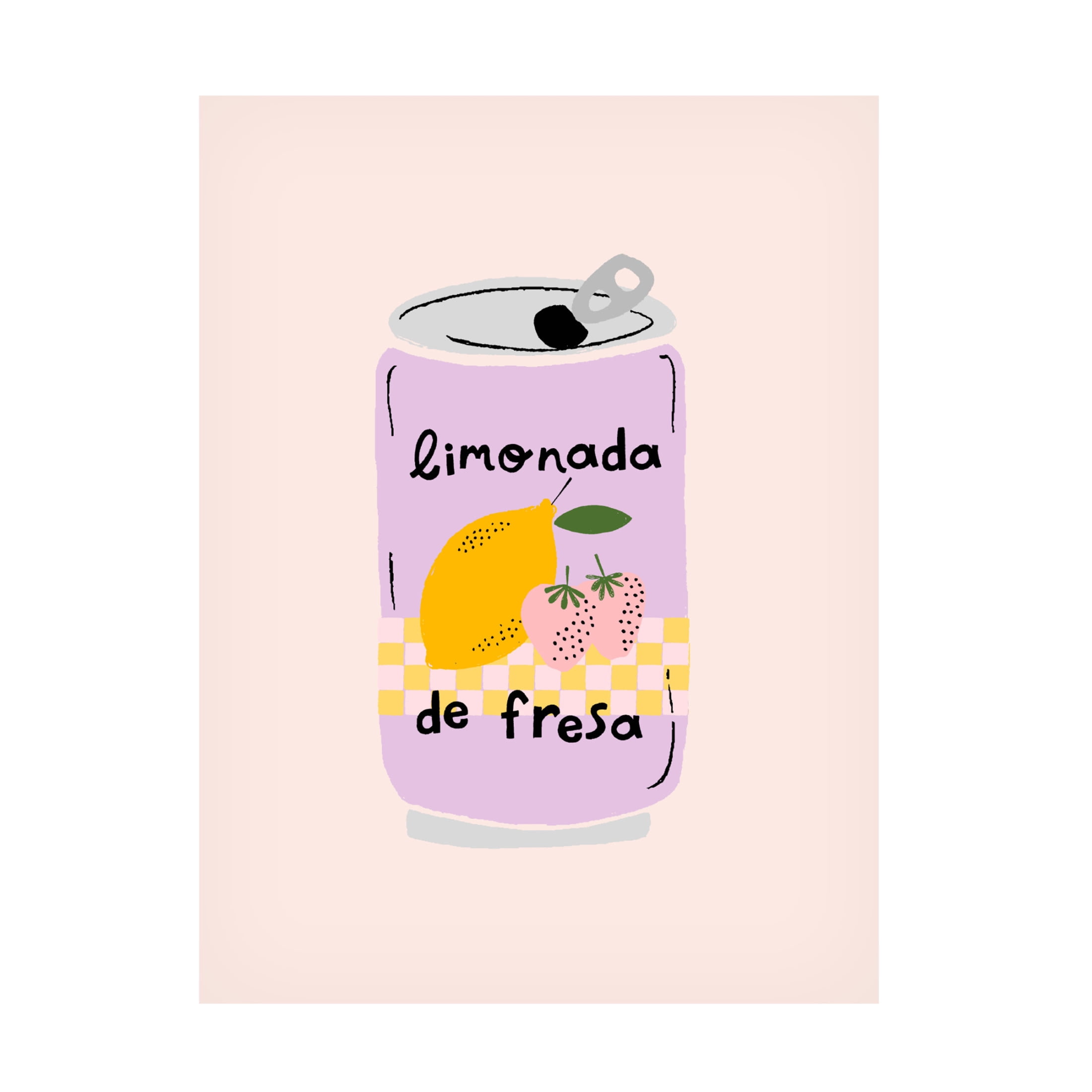 Trademark Fine Art Aislinn Simmonds Strawberry Lemonade Canvas Wall Art