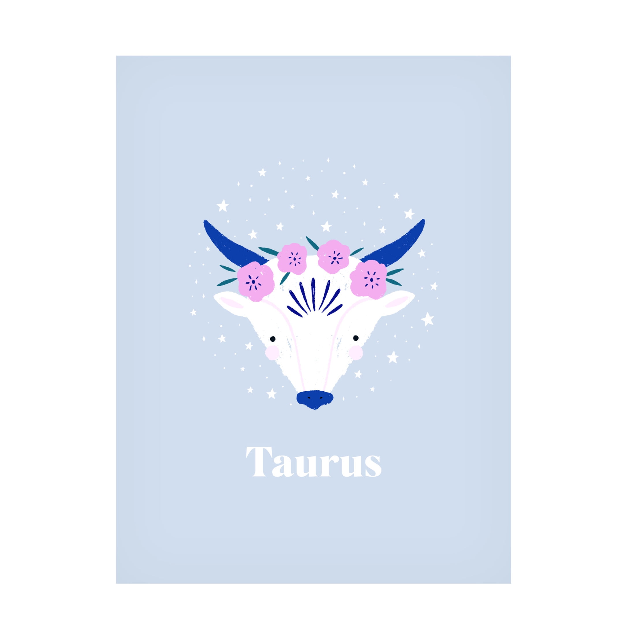 Trademark Fine Art Aislinn Simmonds  Taurus Canvas Wall Art