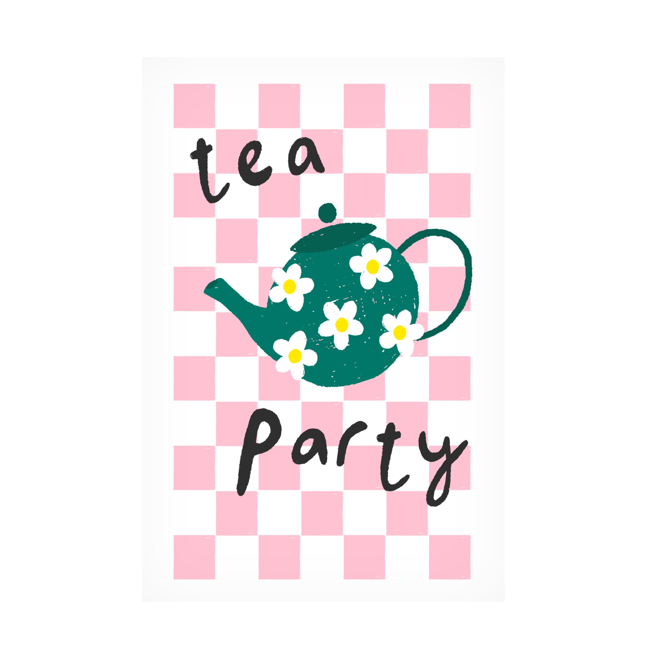 Trademark Fine Art Aislinn Simmonds  Tea Party Canvas Wall Art