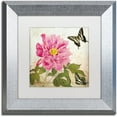 thumbnail image 1 of Trademark Fine Art "Aja" Canvas Art by Color Bakery White Matte, Silver Frame, 1 of 4