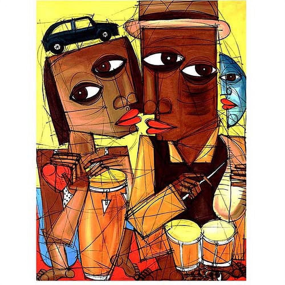 Trademark Fine Art "Al Son del Sentimiento II" Canvas Art