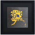 thumbnail image 1 of Trademark Fine Art 'Alaska' Canvas Art by Design Turnpike, Black Matte, Black Frame, 1 of 4