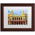 thumbnail image 1 of Trademark Fine Art "Alcaldia de San Juan" Canvas Art by CATeyes, White Matte, Wood Frame, 1 of 3