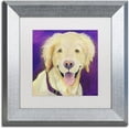 thumbnail image 1 of Trademark Fine Art "Alex" Canvas Art by Pat Saunders-White, White Matte, Silver Frame, 1 of 1