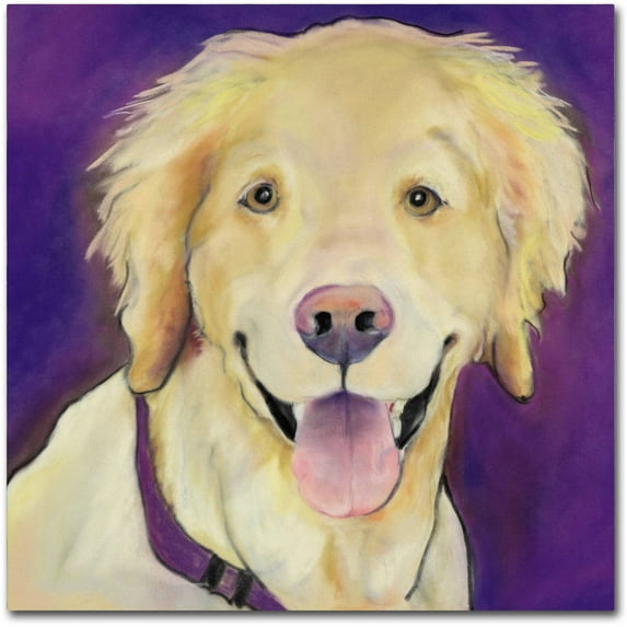 Trademark Fine Art "Alex" Canvas Art by Pat Saunders-White