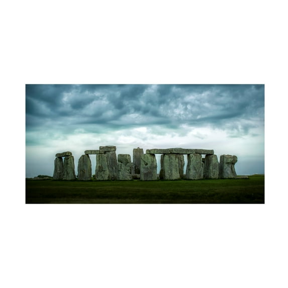 Trademark Fine Art Alex Lu Stonehenge Canvas Wall Art