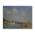 thumbnail image 1 of Trademark Fine Art Alfred Sisley 'The Loing at Saint-Mammes' Canvas Art 18x24 Inches, 1 of 2