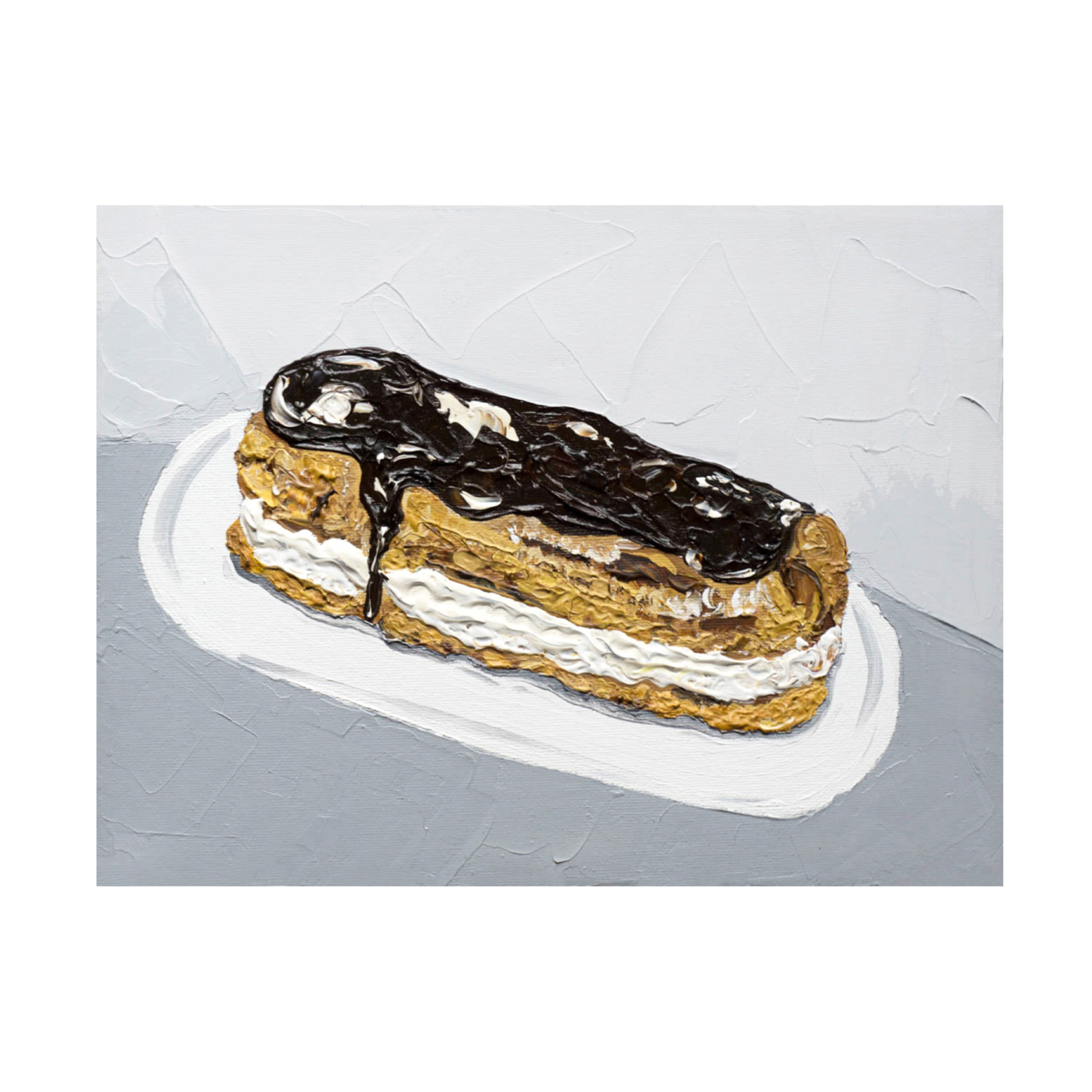 Trademark Fine Art Alice Straker Chocolate Eclair Canvas Wall Art