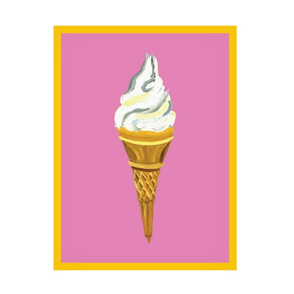 Trademark Fine Art Alice Straker Dream On Raspberry Canvas Wall Art