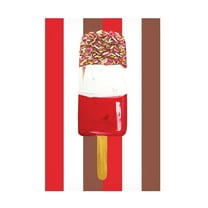 Trademark Fine Art Alice Straker Fab Stripes Canvas Wall Art