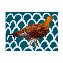Trademark Fine Art Alice Straker  Gorgeous Grouse Canvas Wall Art