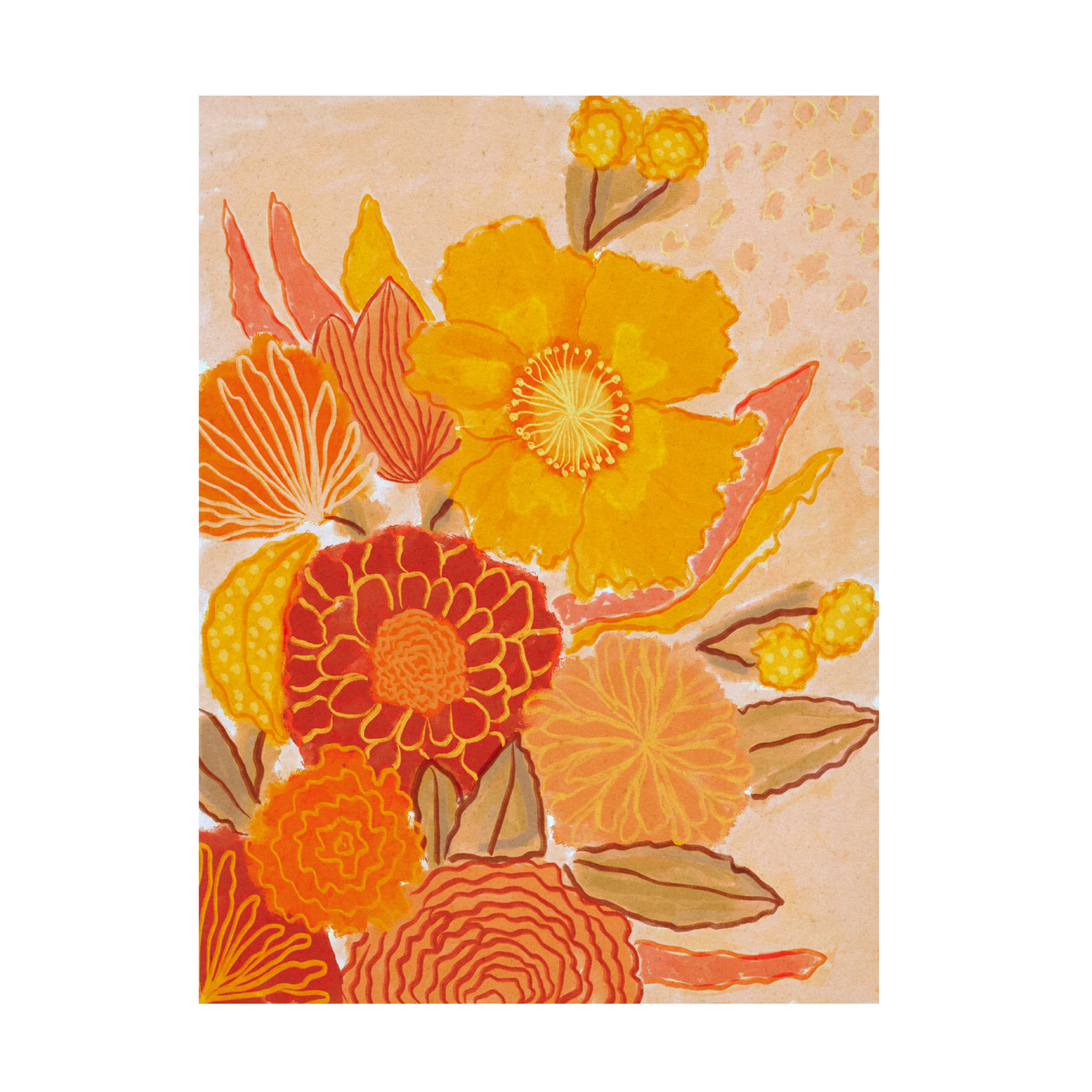 Trademark Fine Art Alisa Galitsyna  Magic Bouquet Canvas Wall Art
