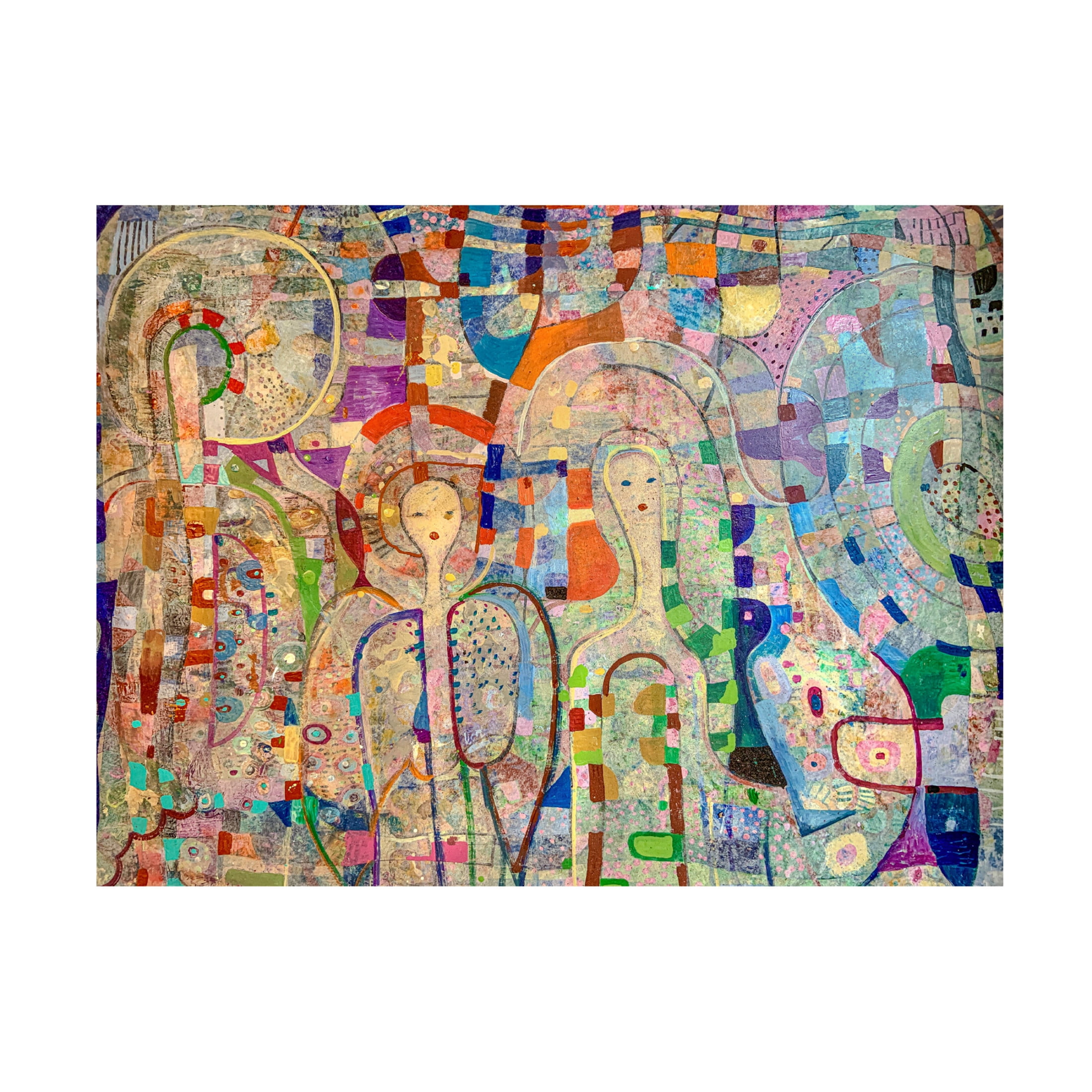 Trademark Fine Art Alise Loebelsohn Angels Among Us 24x30 2020 Canvas Wall Art