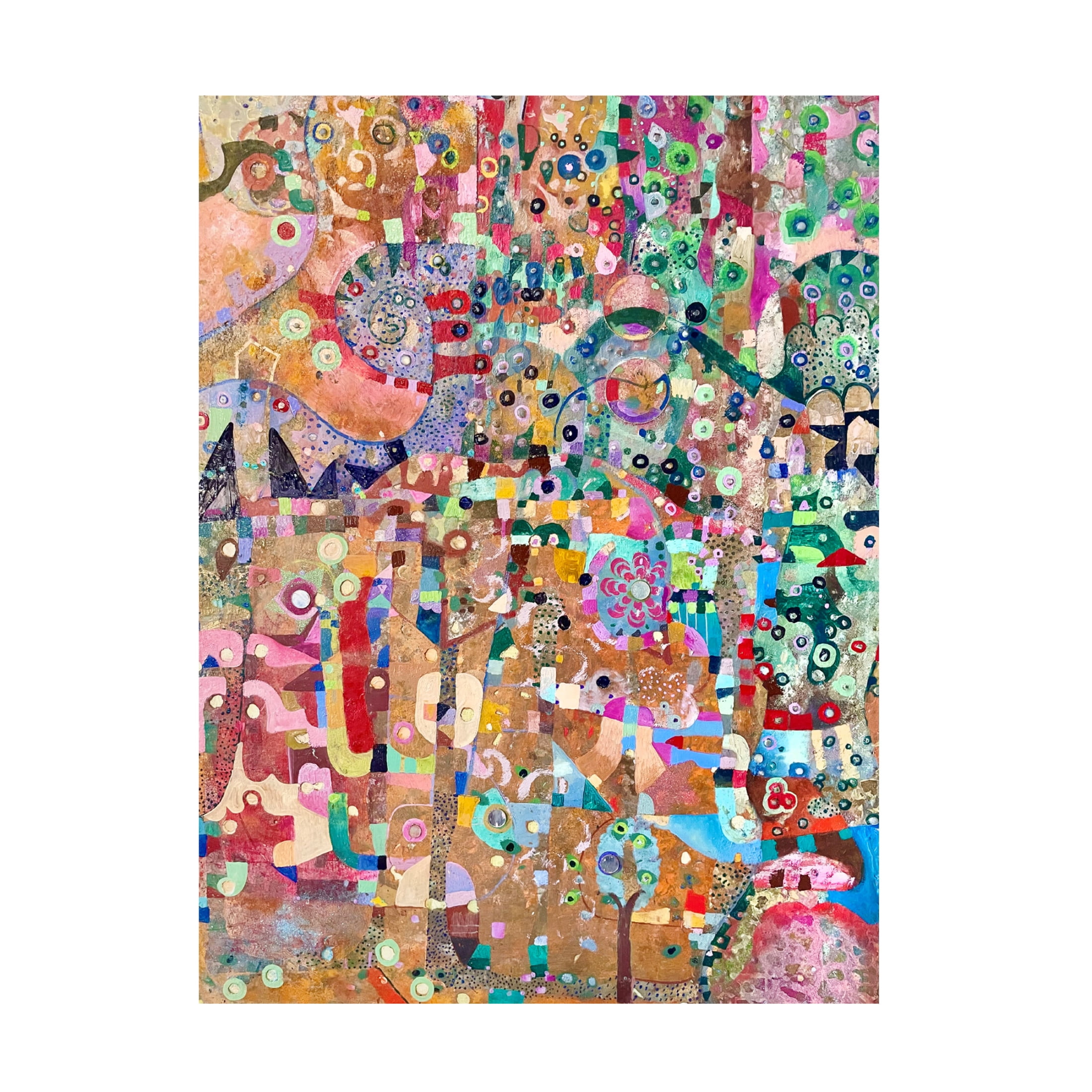 Trademark Fine Art Alise Loebelsohn Orange swirl Canvas Wall Art