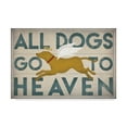 thumbnail image 1 of Trademark Fine Art 'All Dogs Go to Heaven III' Canvas Art by Ryan Fowler, 1 of 3