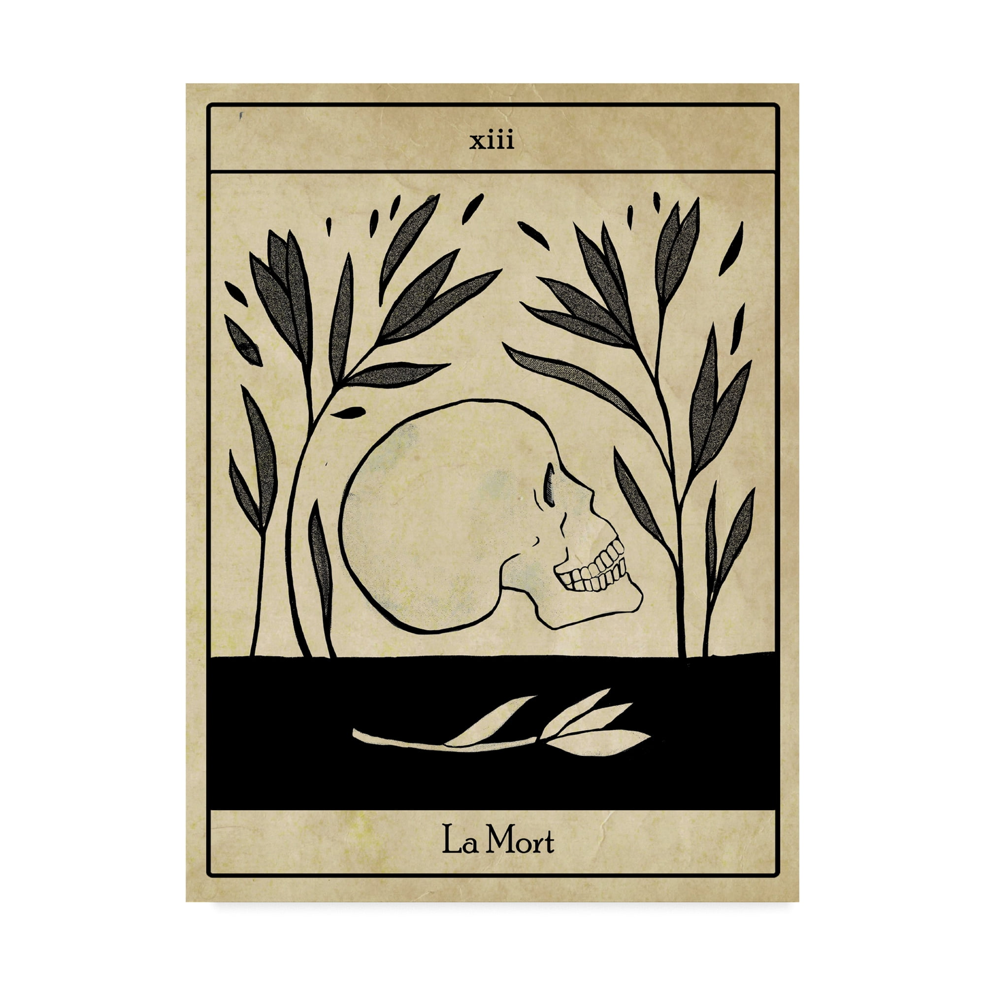 Trademark Fine Art 'All Hallows Eve Tarot II' Canvas Art by Emma Scarvey