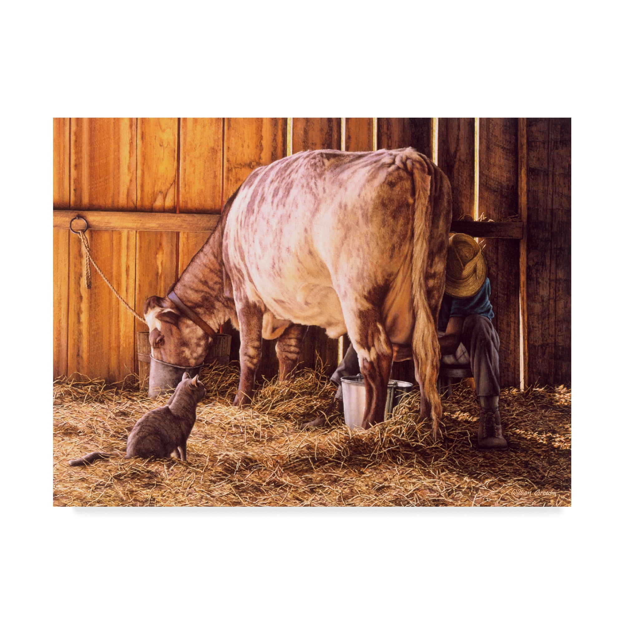 Trademark Fine Art 'All In Good Time' Canvas Art by William Breedon