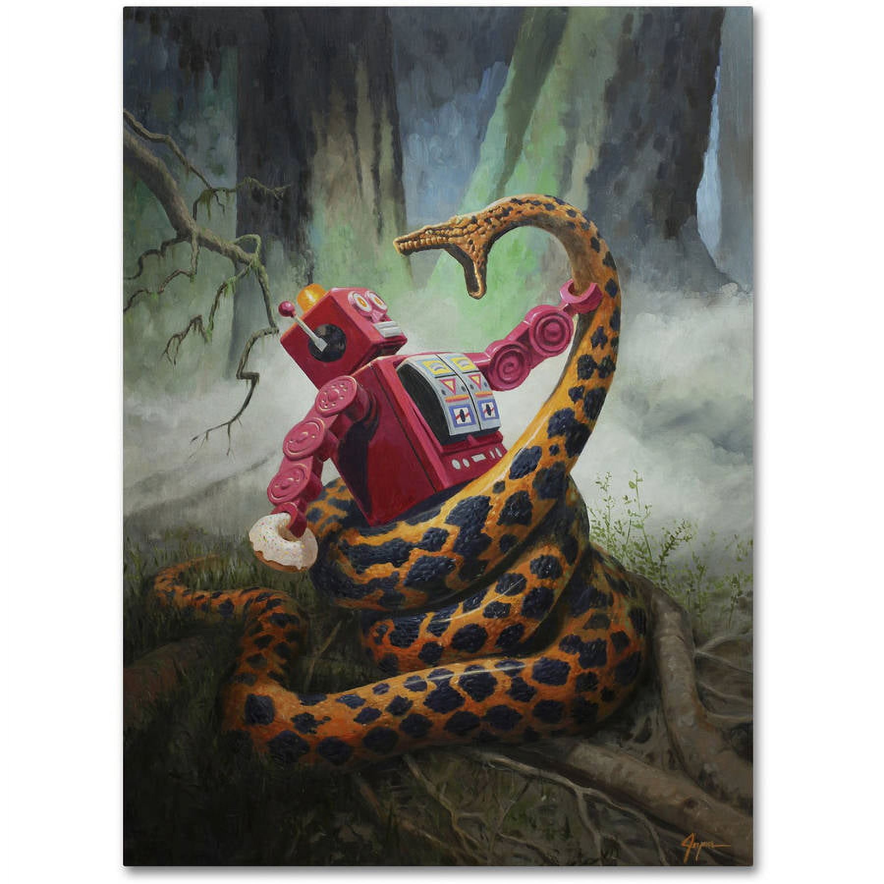 Trademark Fine Art "All Wrapped Up Again" Canvas Art by Eric Joyner