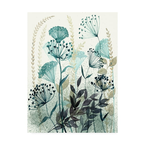 Trademark Fine Art 'Allayed Floral I' Canvas Art by Grace Popp