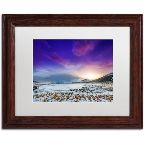 Trademark Fine Art "Almost There" Canvas Art by Philippe Sainte-Laudy, White Matte, Wood Frame