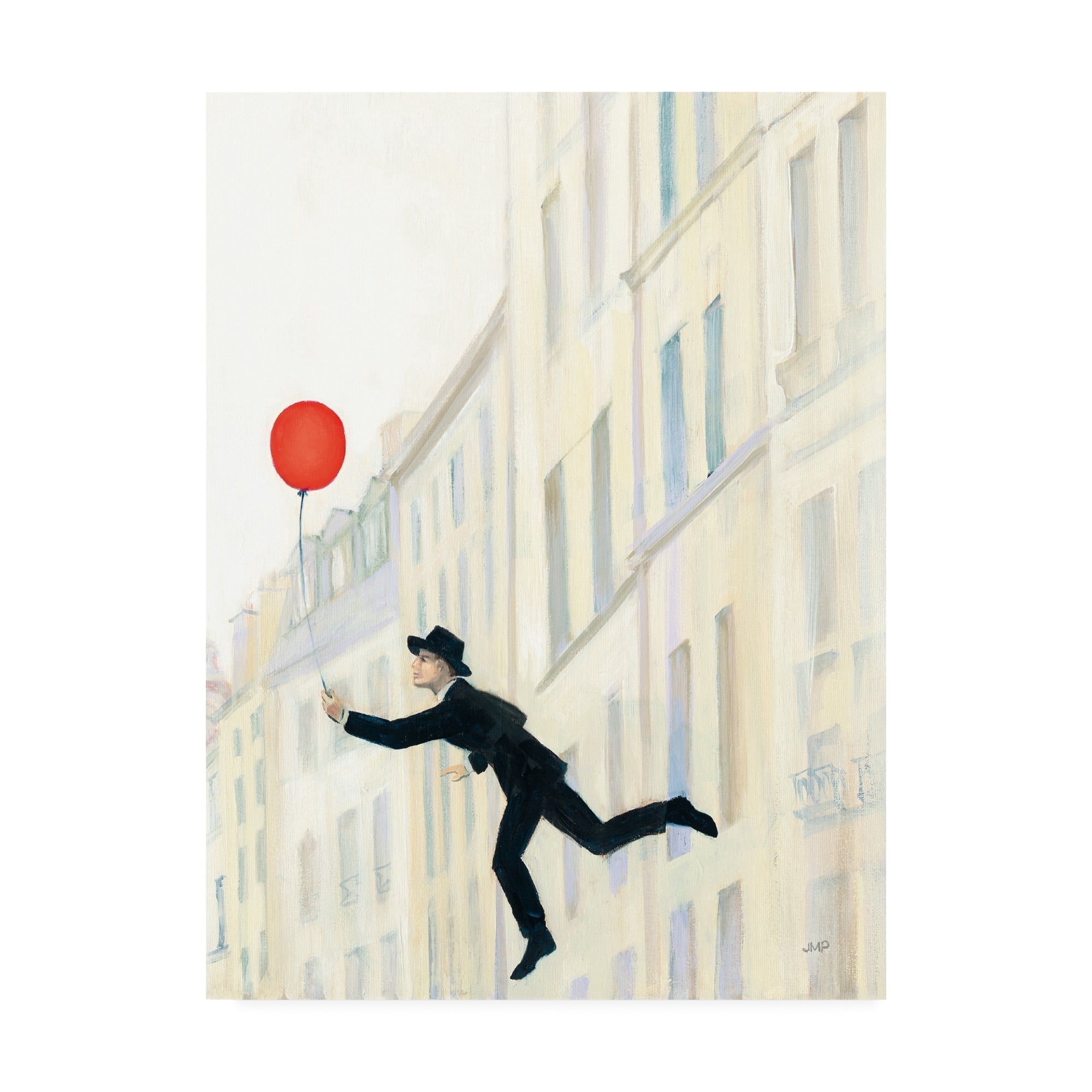 Trademark Fine Art 'Aloft In Paris III' Canvas Art by Julia Purinton